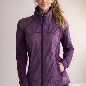 Lululemon Athletica Women's Deep Purple Lined Jacket